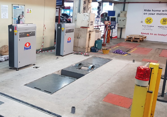 Test Lanes, inspection centres SG